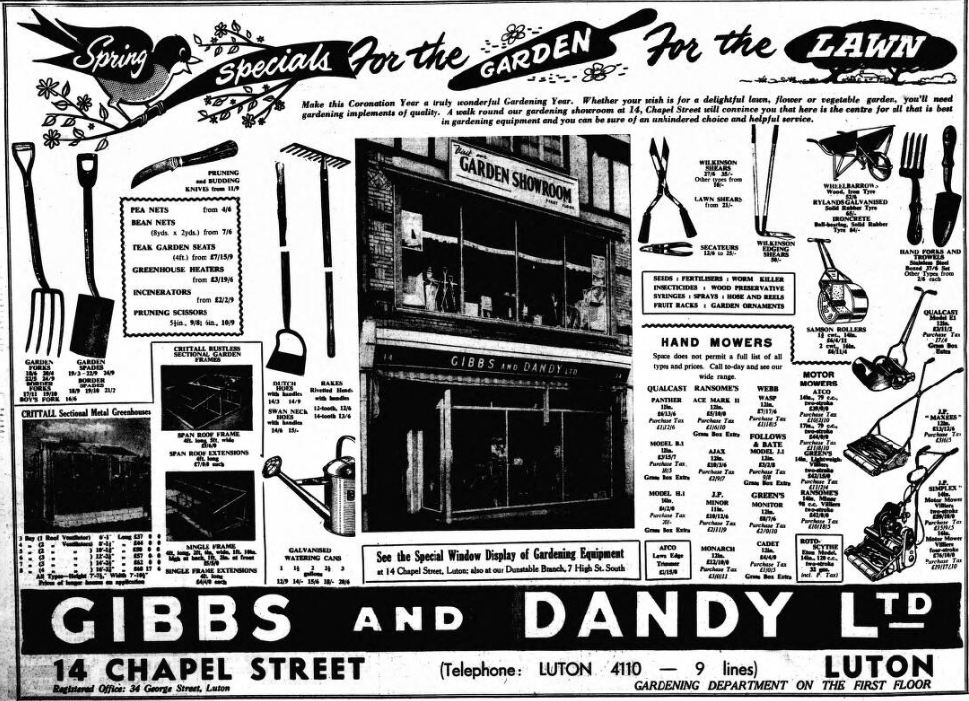advert vintage horticultural and garden machinery club gardening adverts