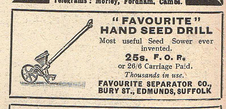 Topic: Favourite seed drill | Vintage Horticultural and Garden