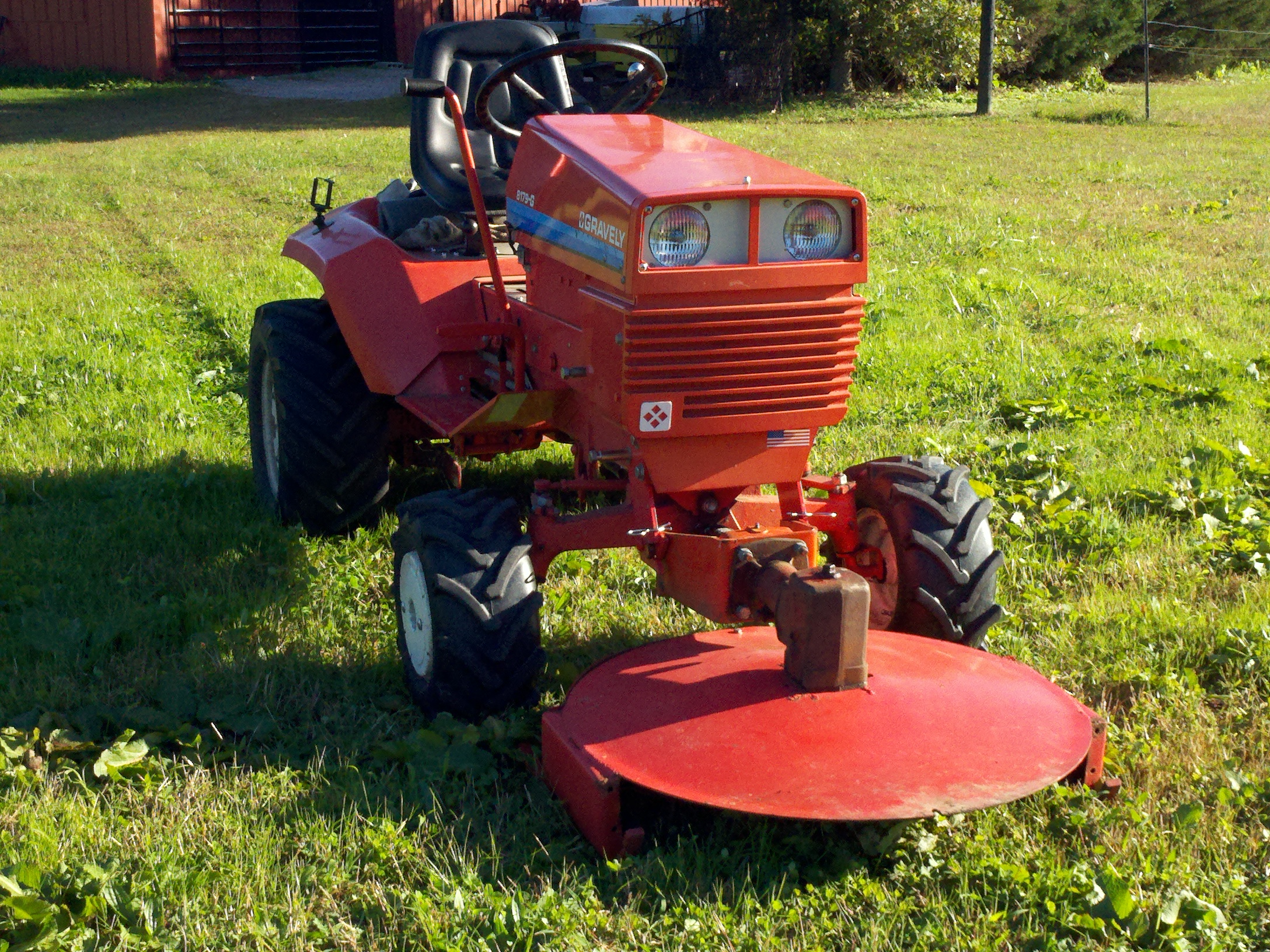 Topic Gravely 4 wheel tractor Vintage Horticultural and Garden